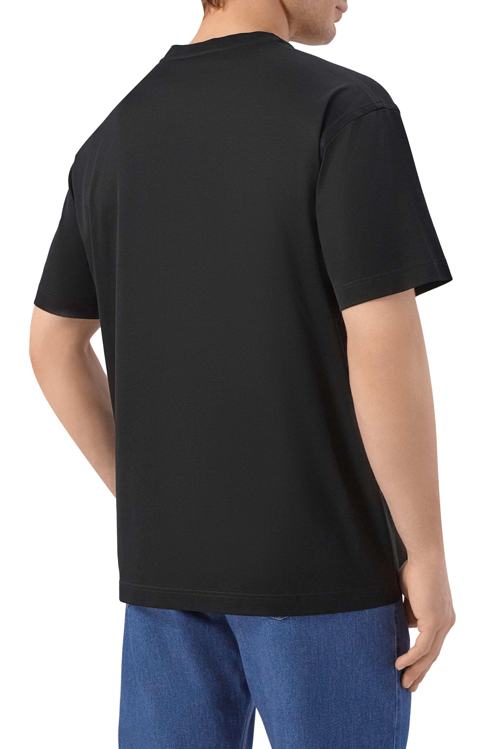 Хлопковая футболка ZILLI, арт. TSR02AM0100VLE000, фото 4