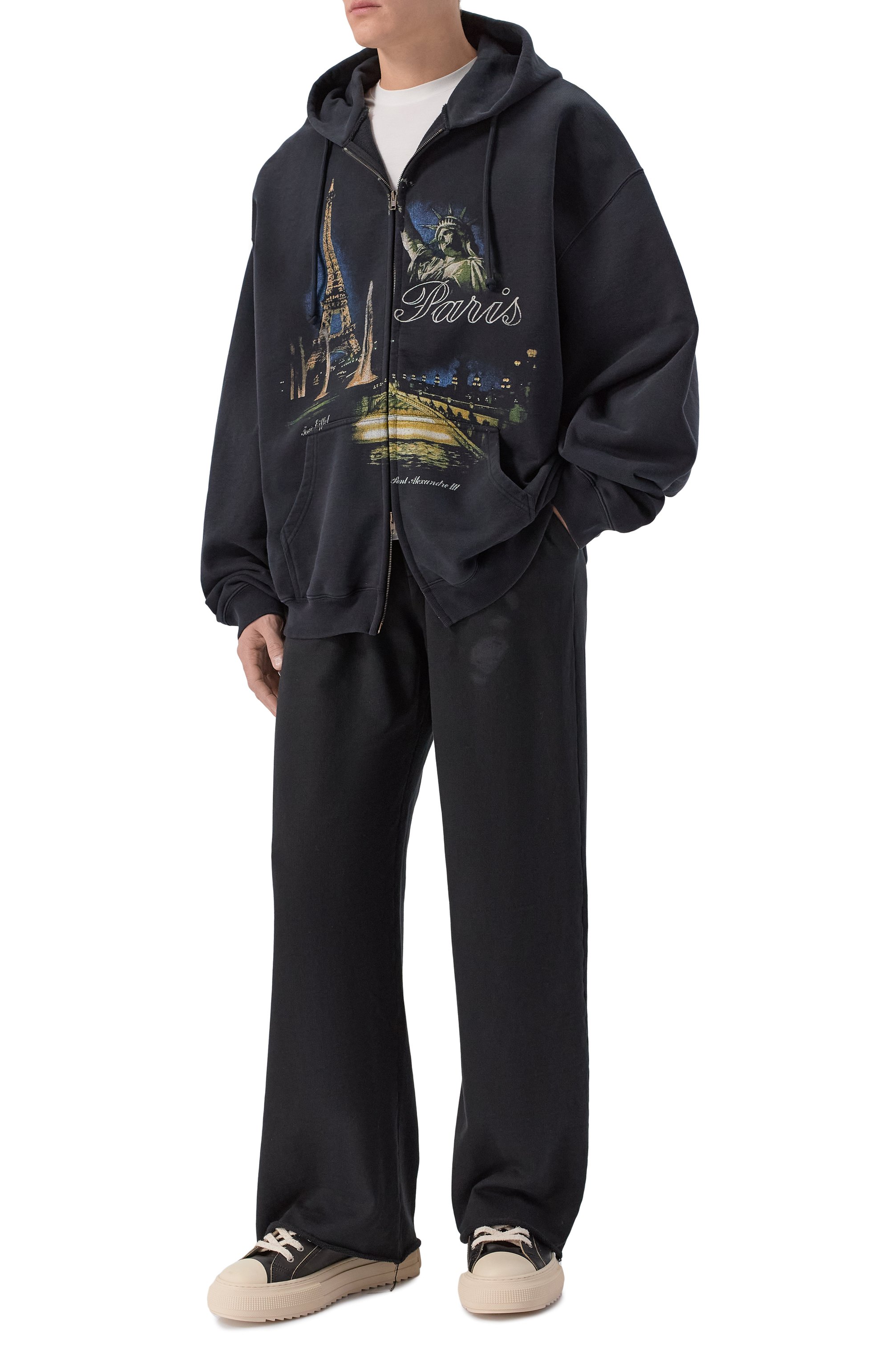 Хлопковая толстовка VETEMENTS, арт. ME76ZU242B/1302 M0LLET0N, фото 2