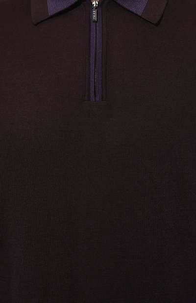 Поло из кашемира и шелка ZILLI, арт. KZP001M0330VBJS00, фото 5
