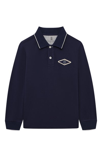 Хлопковое поло BRUNELLO CUCINELLI, арт. BE854T309C