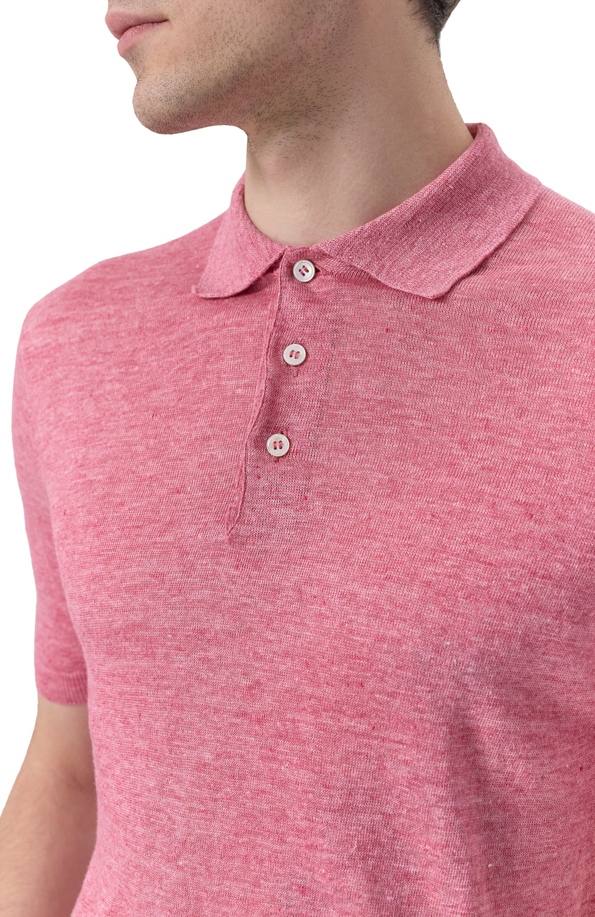 Льняное поло GRAN SASSO, арт. 57187/24804, фото 5