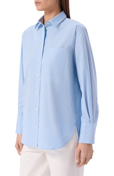 Хлопковая рубашка FRAME DENIM, арт. WS26WSH004/THE STRIPED B0Y SHIRT, фото 3