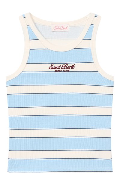 Хлопковая майка MC2 SAINT BARTH, арт. BLUE002-02676L/BLUE JR