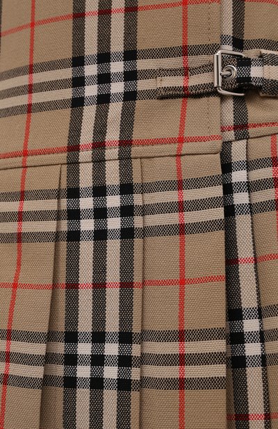 Шерстяная юбка BURBERRY, арт. 8025832, фото 5