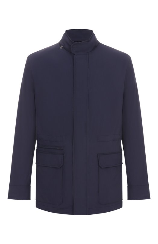 Шерстяная куртка Corneliani 2525V1-2520123 Синий 2525V1-2520123