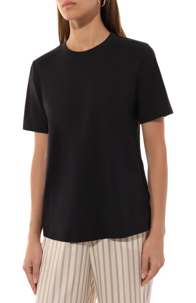 Хлопковая футболка HANRO, арт. 078662, фото 3