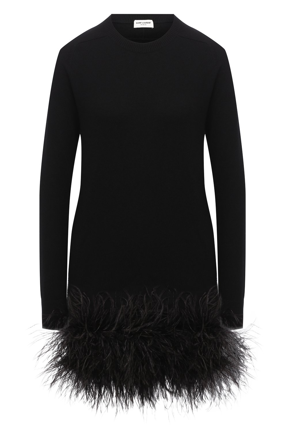 Кашемировое платье SAINT LAURENT, арт. 632196/YATC2, фото 1