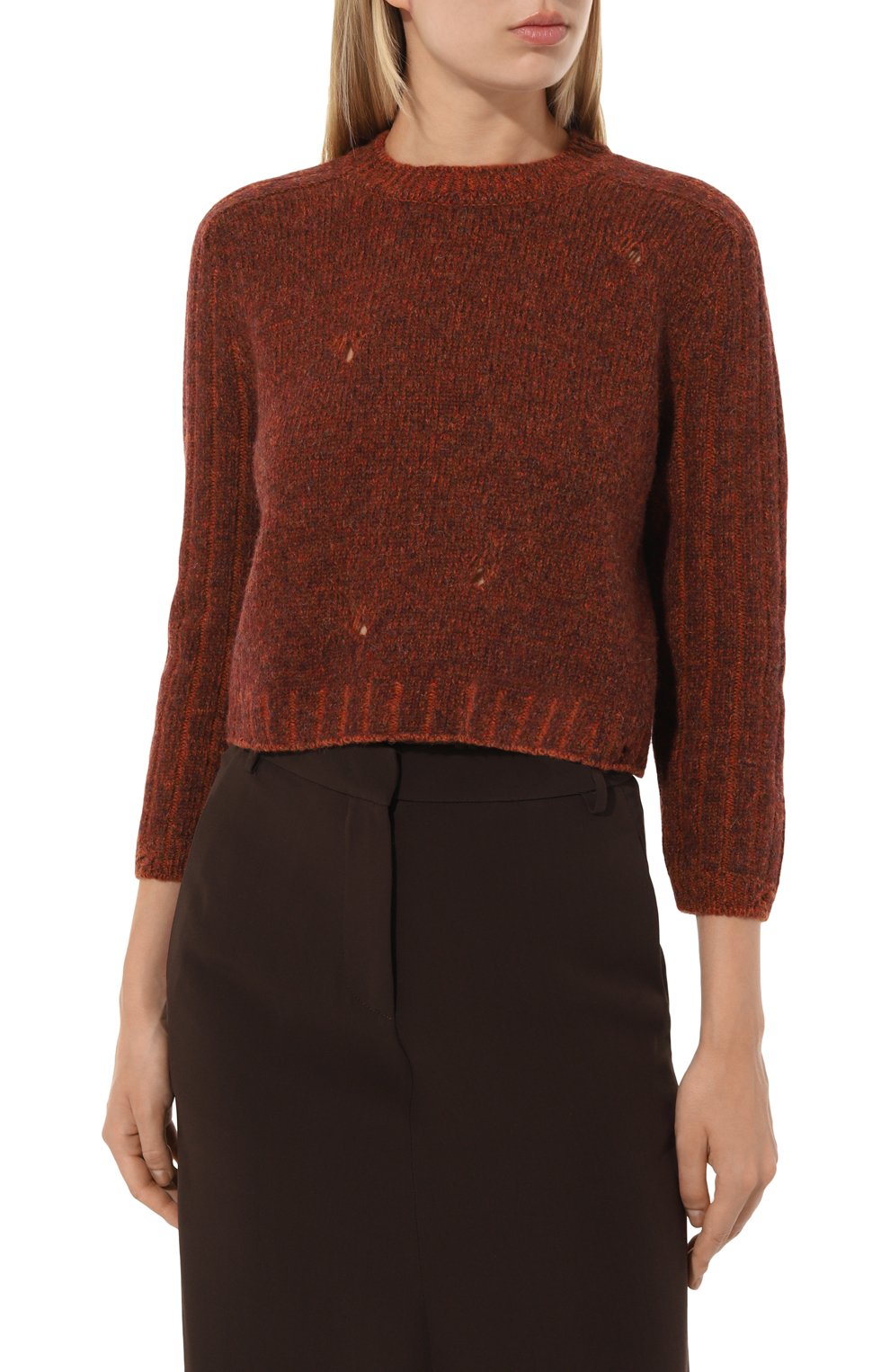 Шерстяной свитер GUCCI, арт. 638741 XKBMT, фото 3