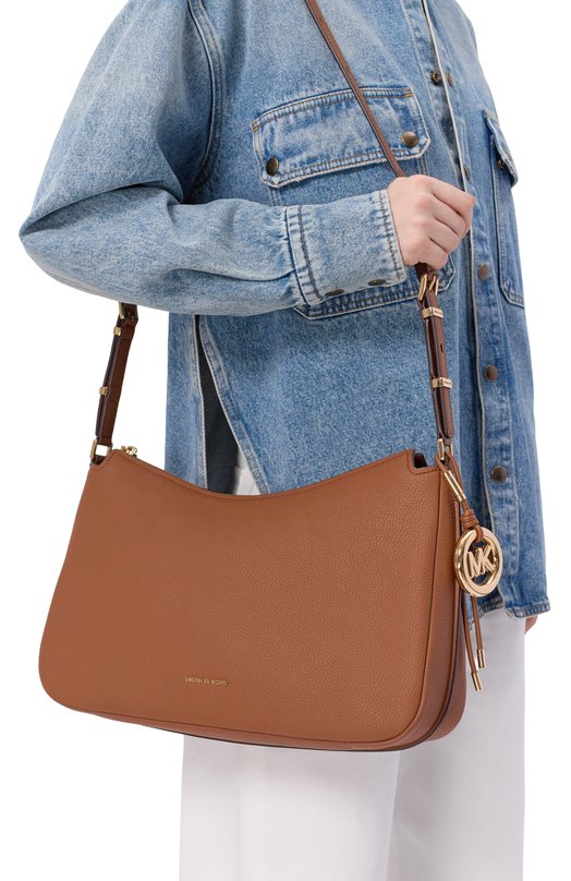 Сумка Nolita medium MICHAEL Michael Kors 30F5GY5M6L Коричневый  30F5GY5M6L Фото 2