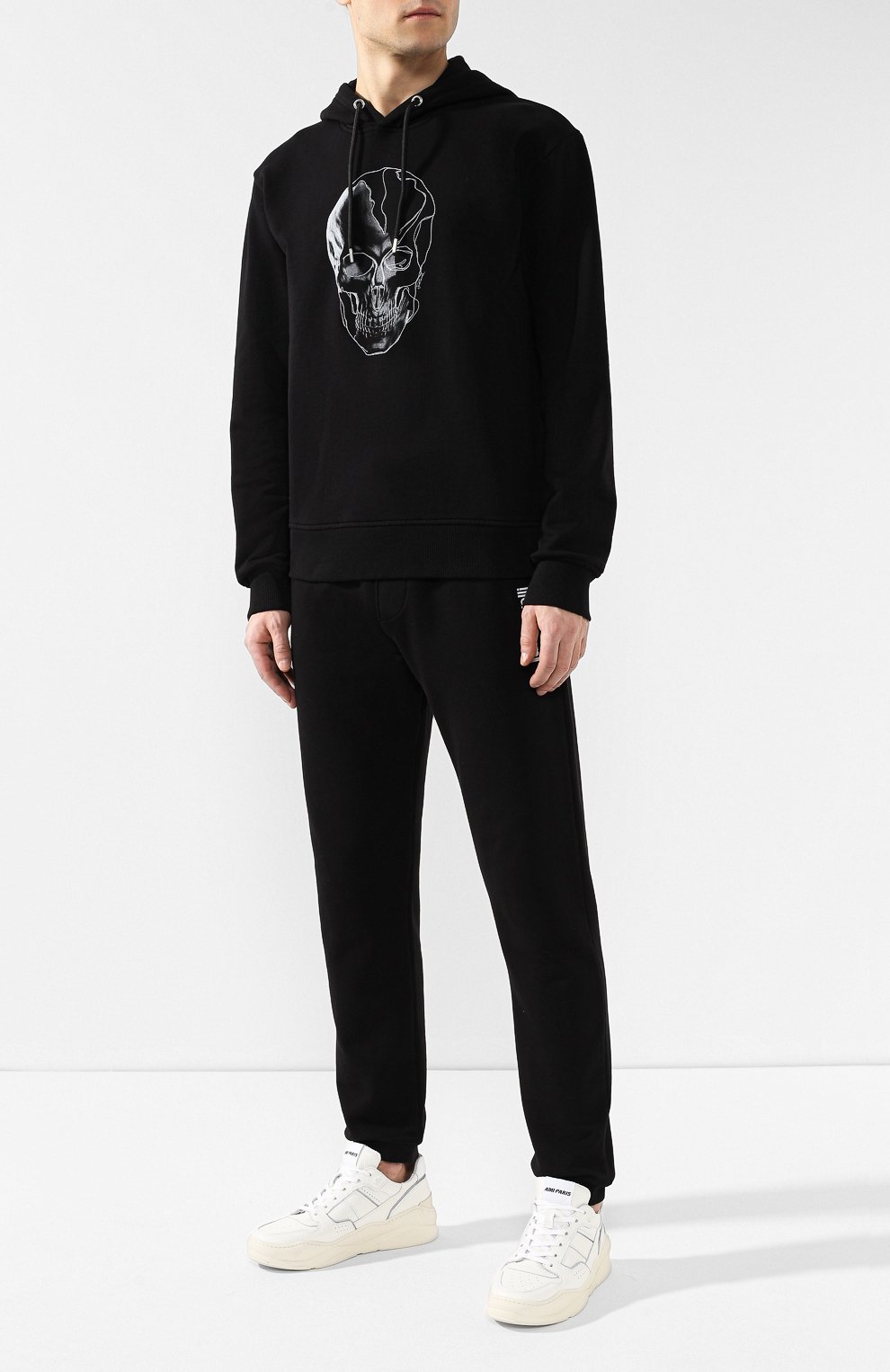 Хлопковое худи JUST CAVALLI, арт. S03GU0058/N25189, фото 2