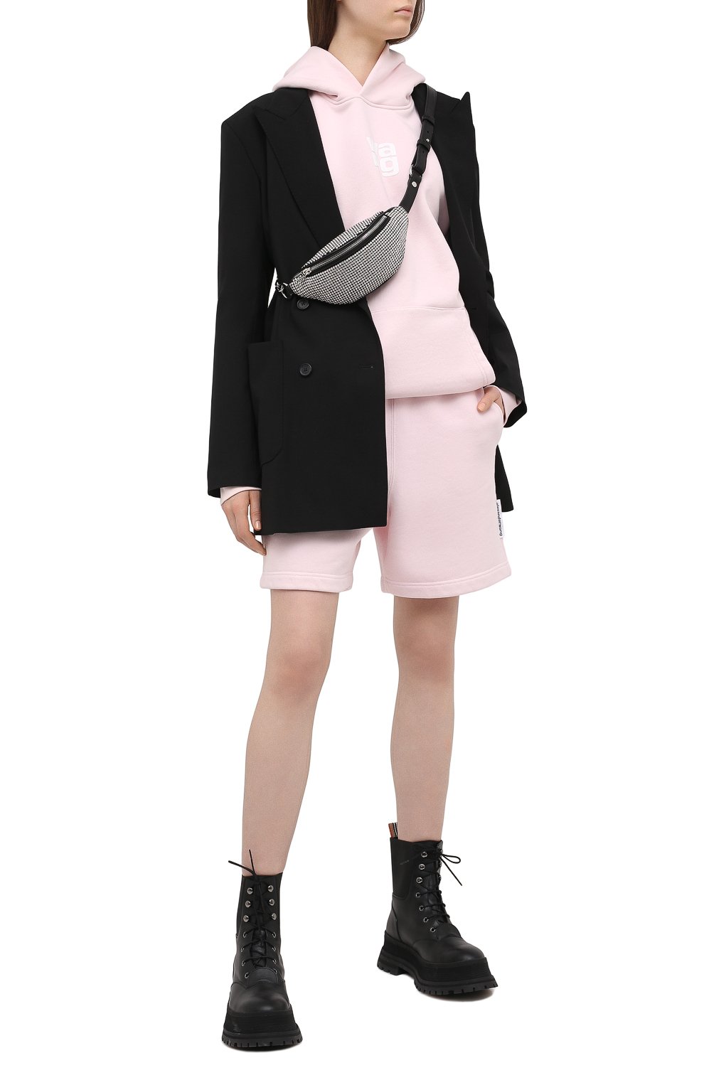 Хлопковый шорты ALEXANDER WANG, арт. UCC1214010, фото 2