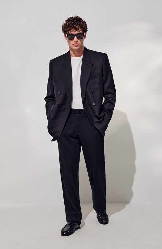 Хлопковая футболка Giorgio Armani 6LSM90/SJTKZ Белый  6LSM90/SJTKZ Фото 7