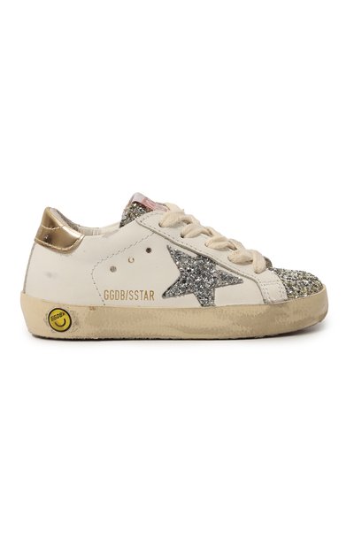 Кожаные кеды superstar GOLDEN GOOSE DELUXE BRAND, арт. GJF00101.F003318, фото 5