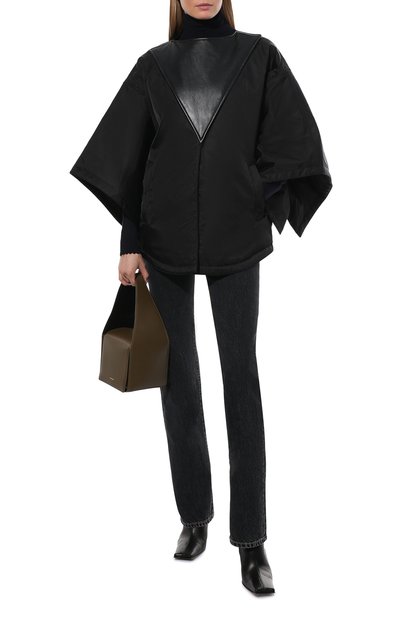 Утепленная накидка BURBERRY, арт. 8046691, фото 2