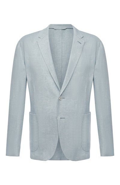 Мужской пиджак изо льна и шерсти ZEGNA, арт. 949540/1DJSS0