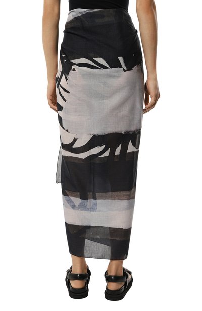 Хлопковое парео KITON, арт. D53753K0957D, фото 4