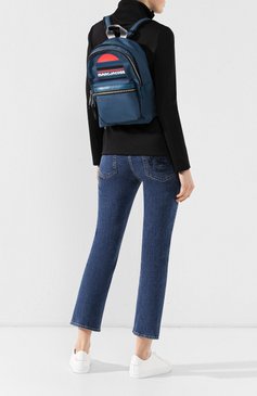 Женский рюкзак trek pack medium MARC JACOBS (THE) бирюзового цвета, арт. M0014035 | Фото 2 (Статус проверки: Проверено, Проверена категория; Материал: Текстиль; Размер: medium; Стили: Кэжуэл)