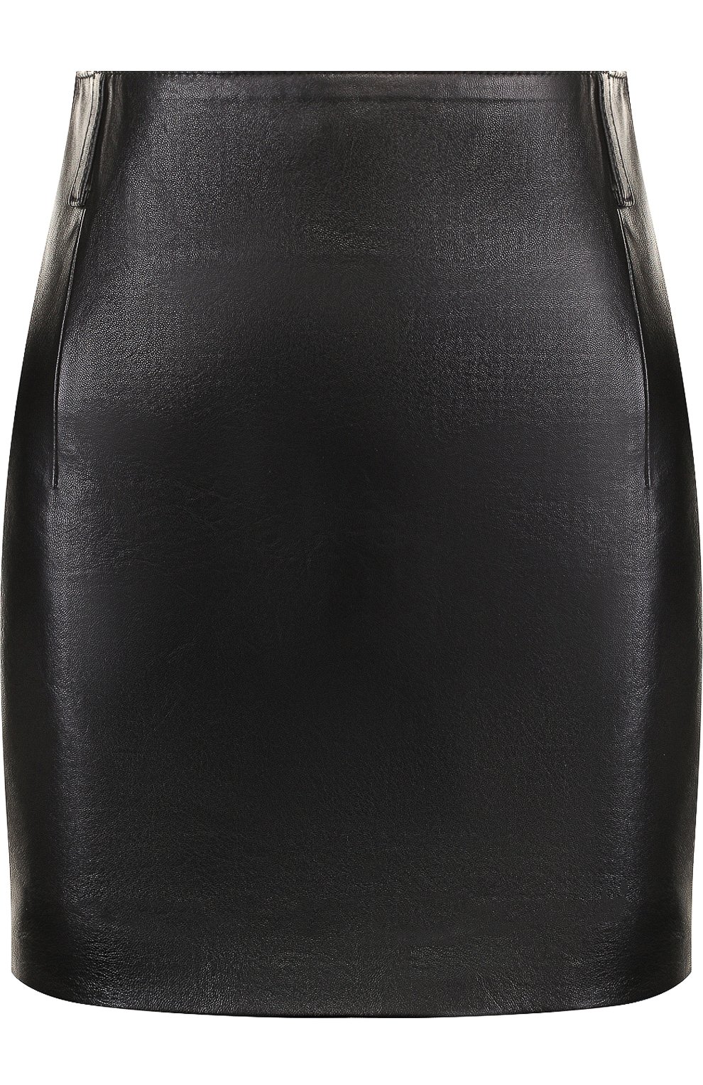 Однотонная кожаная мини-юбка SAINT LAURENT, арт. 511172/YC2KQ, фото 1