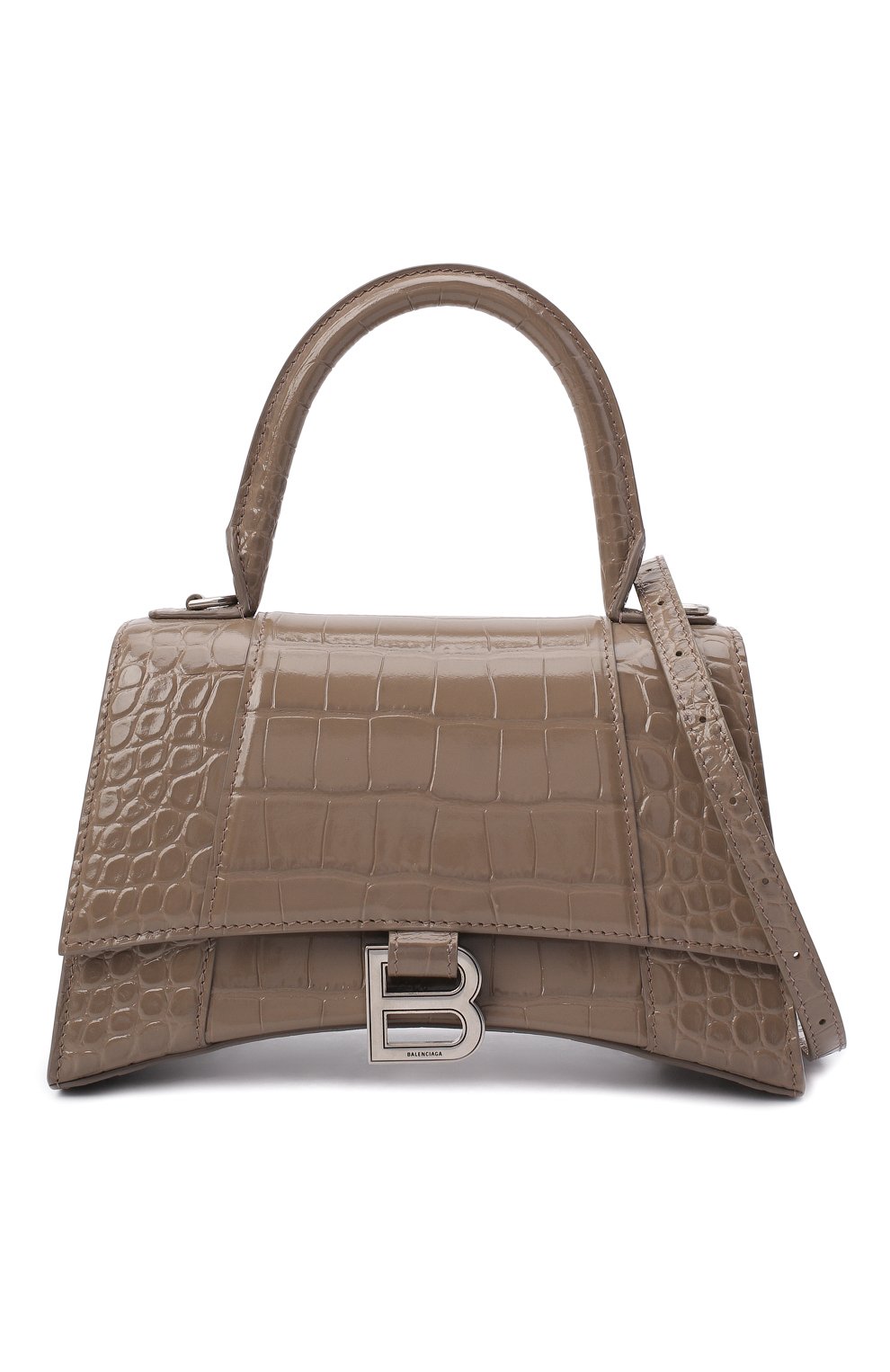 Сумка hourglass small BALENCIAGA бежевого цвета по цене 352500 руб., арт. 593546/1LR6Y, фото 6 Сумка hourglass small BALENCIAGA, арт. 593546/1LR6Y, фото 6