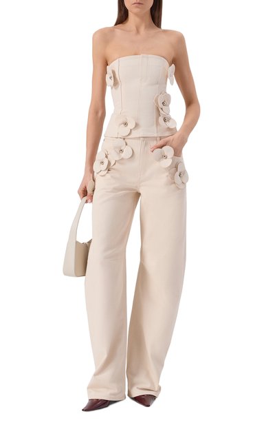 Джинсовый топ-корсет DAVID KOMA, арт. RE26DK89DT, фото 2