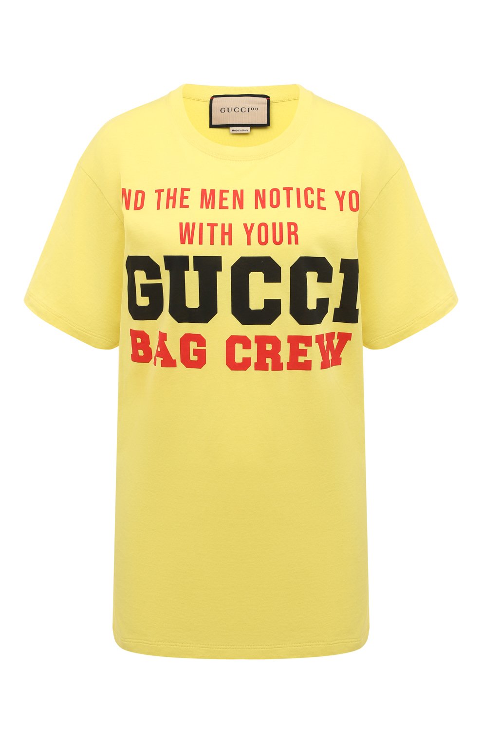 Хлопковая футболка GUCCI, арт. 615044 XJDXC, фото 1