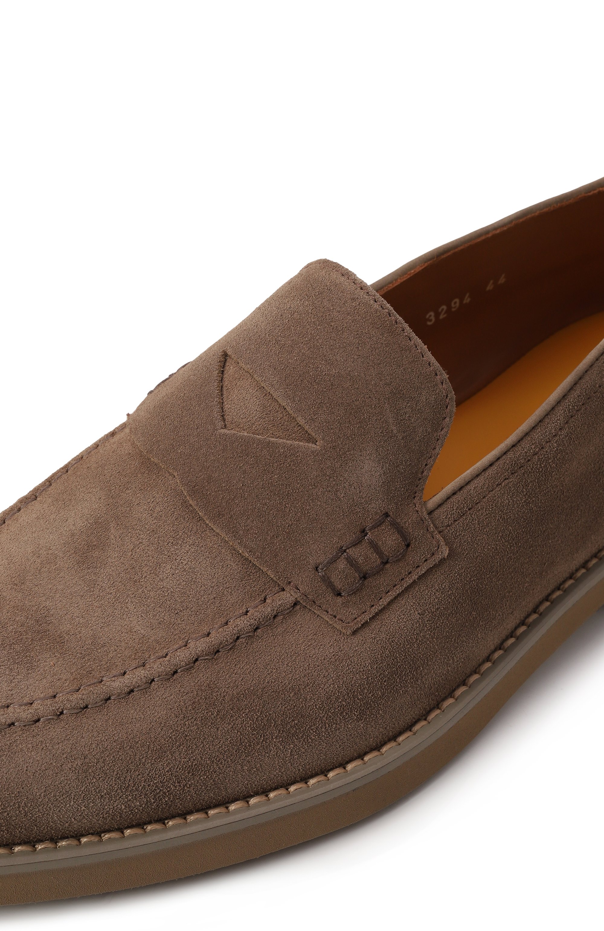 Замшевые пенни-лоферы DOUCAL'S, арт. DU3294SAL0UF009Z, фото 7