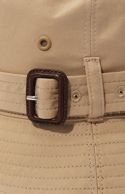 Хлопковая панама BURBERRY бежевого цвета по цене 57650 руб., арт. 8057391, фото 4 Хлопковая панама BURBERRY, арт. 8057391, фото 4