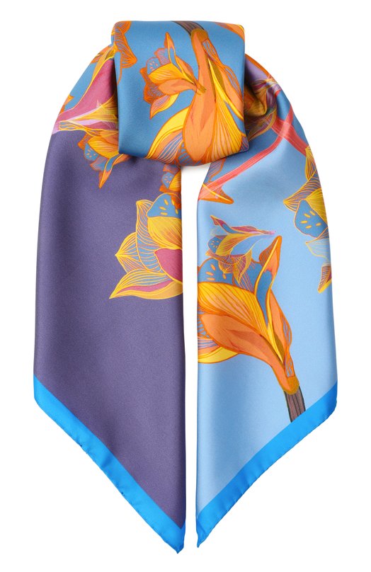 Шелковый платок Amaryllis Radical Chic 441761.07.02 Синий 441761.07.02