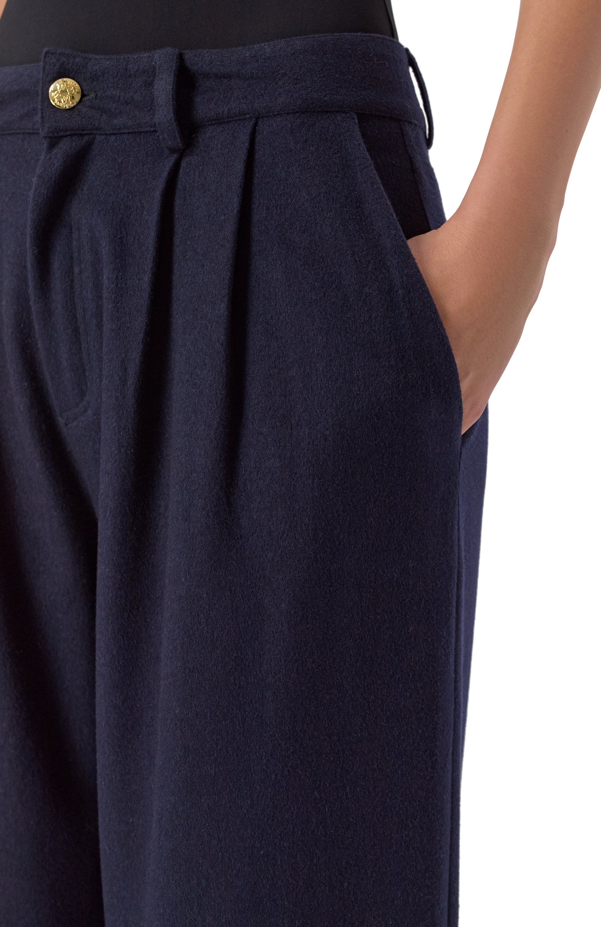 Брюки из шерсти и шелка MAX AND MOI, арт. H25BABILI, фото 5