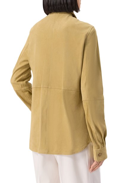 Замшевая куртка-рубашка TOTEME, арт. 242-WRT1768-LE0005, фото 4