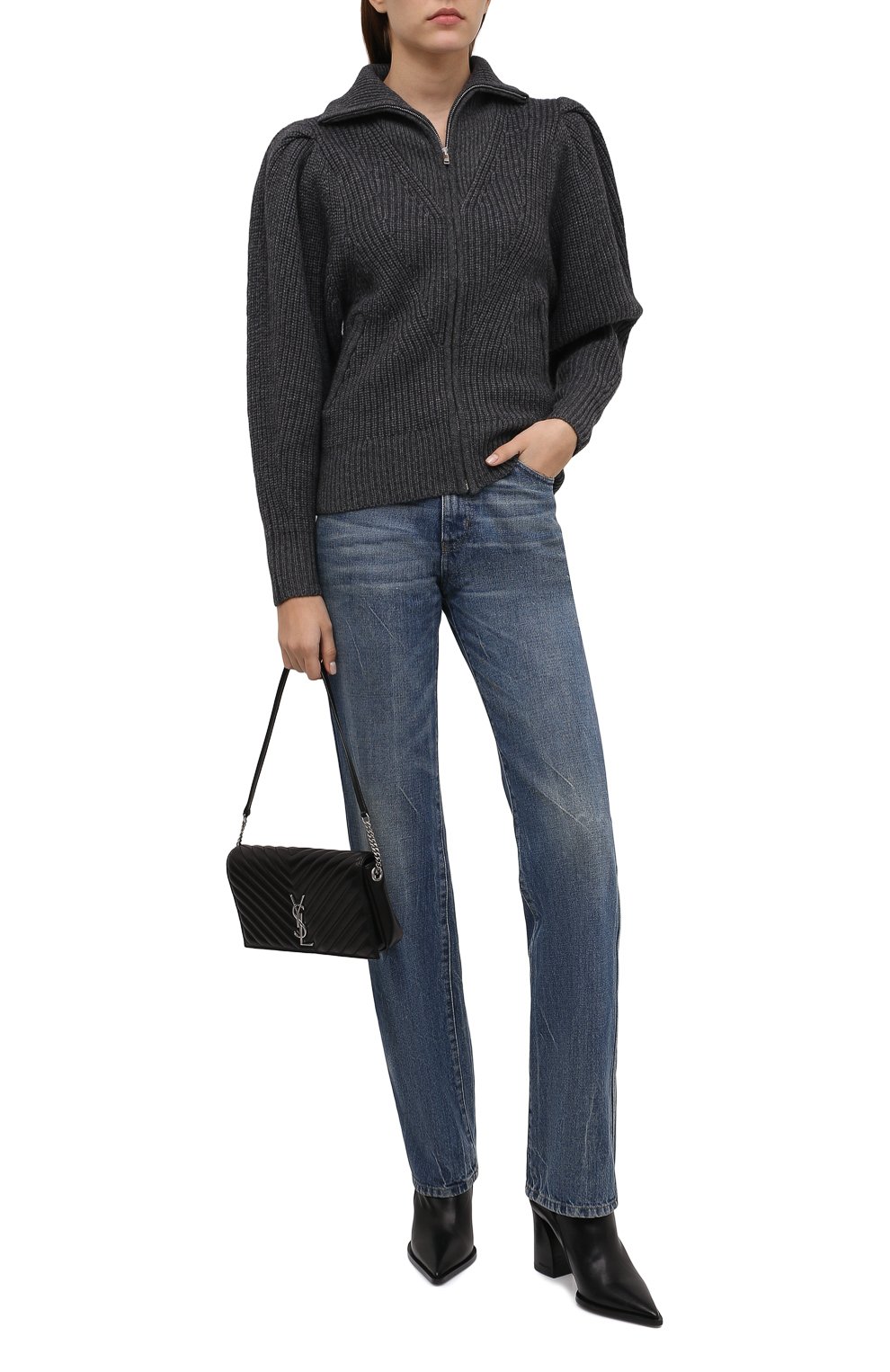 Кардиган из шерсти и кашемира ISABEL MARANT, арт. CA0307-21A036I/ABBY, фото 2