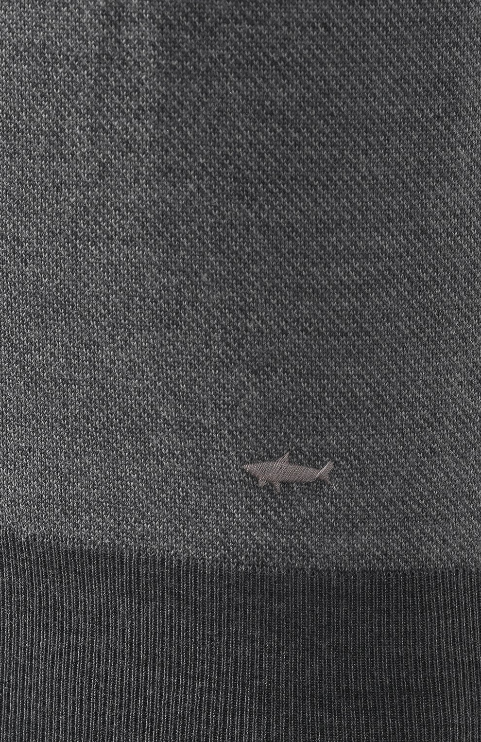 Джемпер из смеси шерсти и кашемира PAUL&SHARK серого цвета по цене 43800 руб., арт. A19P1156, фото 5 Джемпер из смеси шерсти и кашемира PAUL&SHARK, арт. A19P1156, фото 5