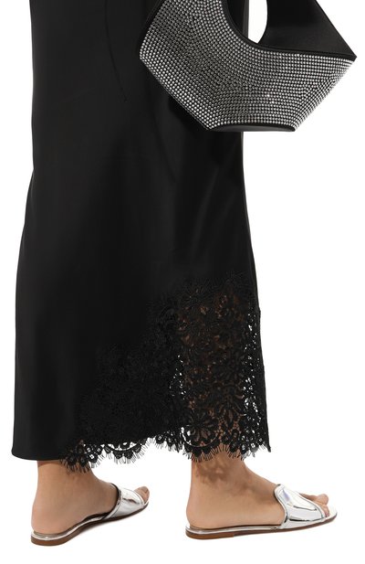 Кожаные шлепанцы lucrezia GIANVITO ROSSI, арт. G15060.05CU0.METARGE, фото 3