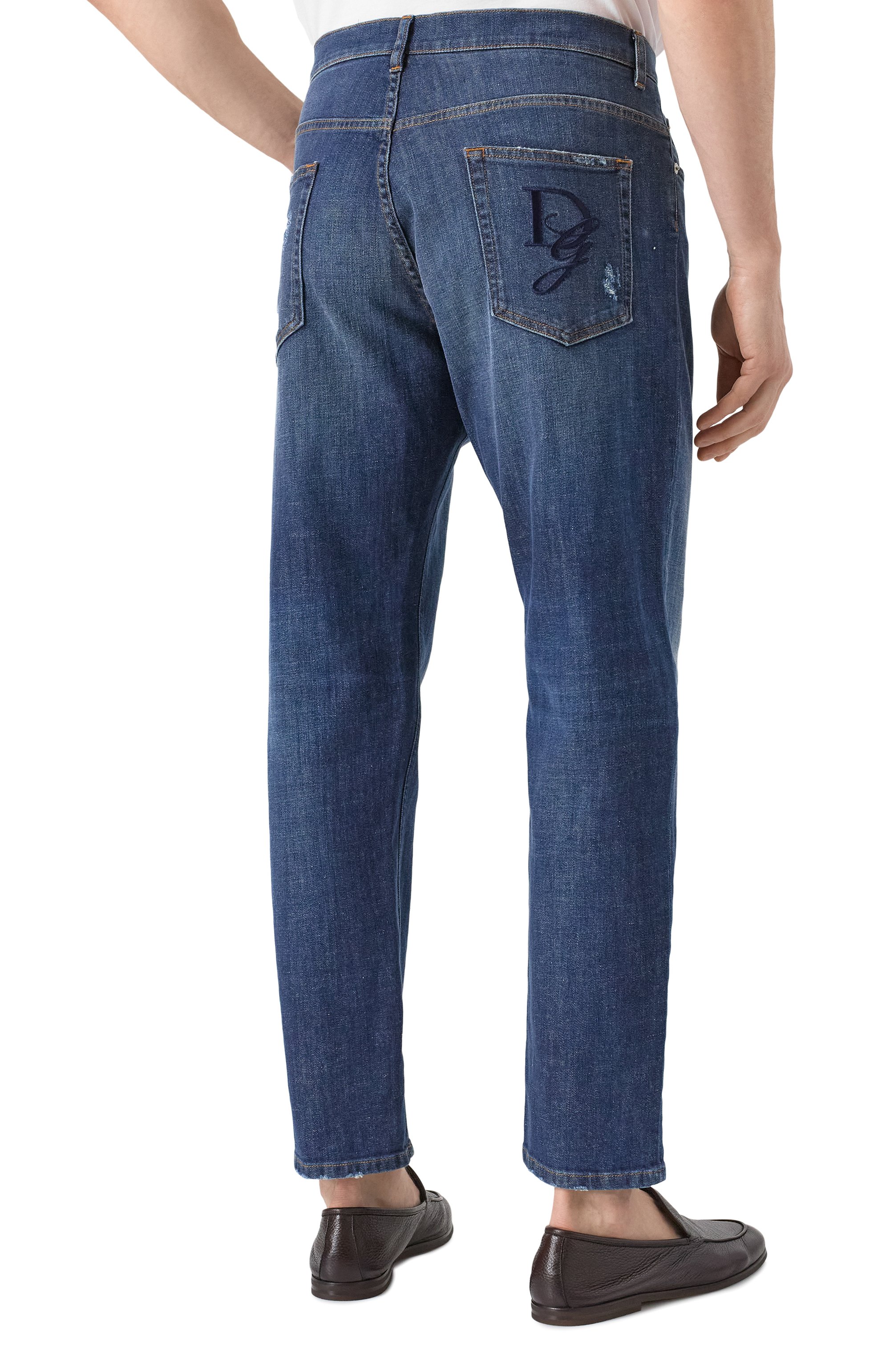 Джинсы loose DOLCE & GABBANA, арт. GYJDAZ/G8JT2, фото 4