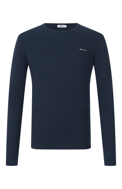 Мужская хлопков ый лонгслив KITON, арт. UNWM012K0263L