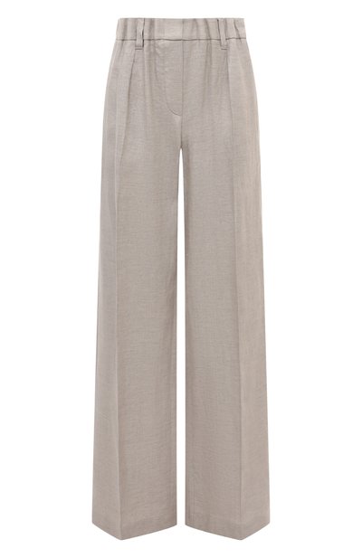 Женские льняные брюки BRUNELLO CUCINELLI, арт. MH567P8539