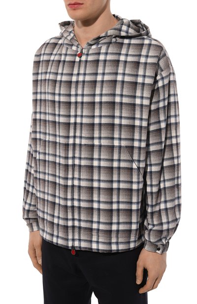 Хлопковая куртка-рубашка KITON, арт. UMC015H0907006, фото 3