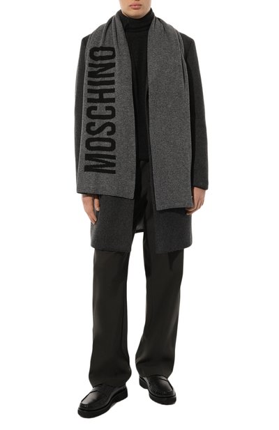 Шарф из вискозы и шерсти MOSCHINO, арт. 50212/M5639, фото 2