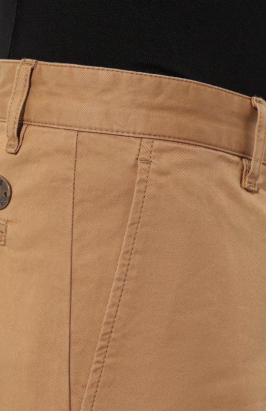 Хлопковые брюки Dsquared2 S74KB0819/S39021 Бежевый  S74KB0819/S39021 Фото 5