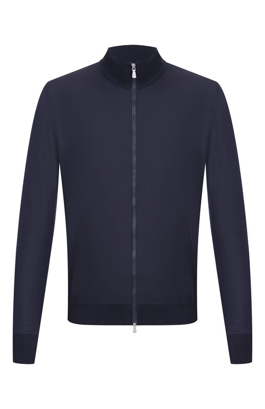 Шерстяной кардиган Gran Sasso 43165/14721 Синий 43165/14721