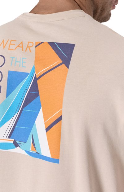 Хлопковая футболка PAUL&SHARK, арт. 25411063/3XL, фото 5