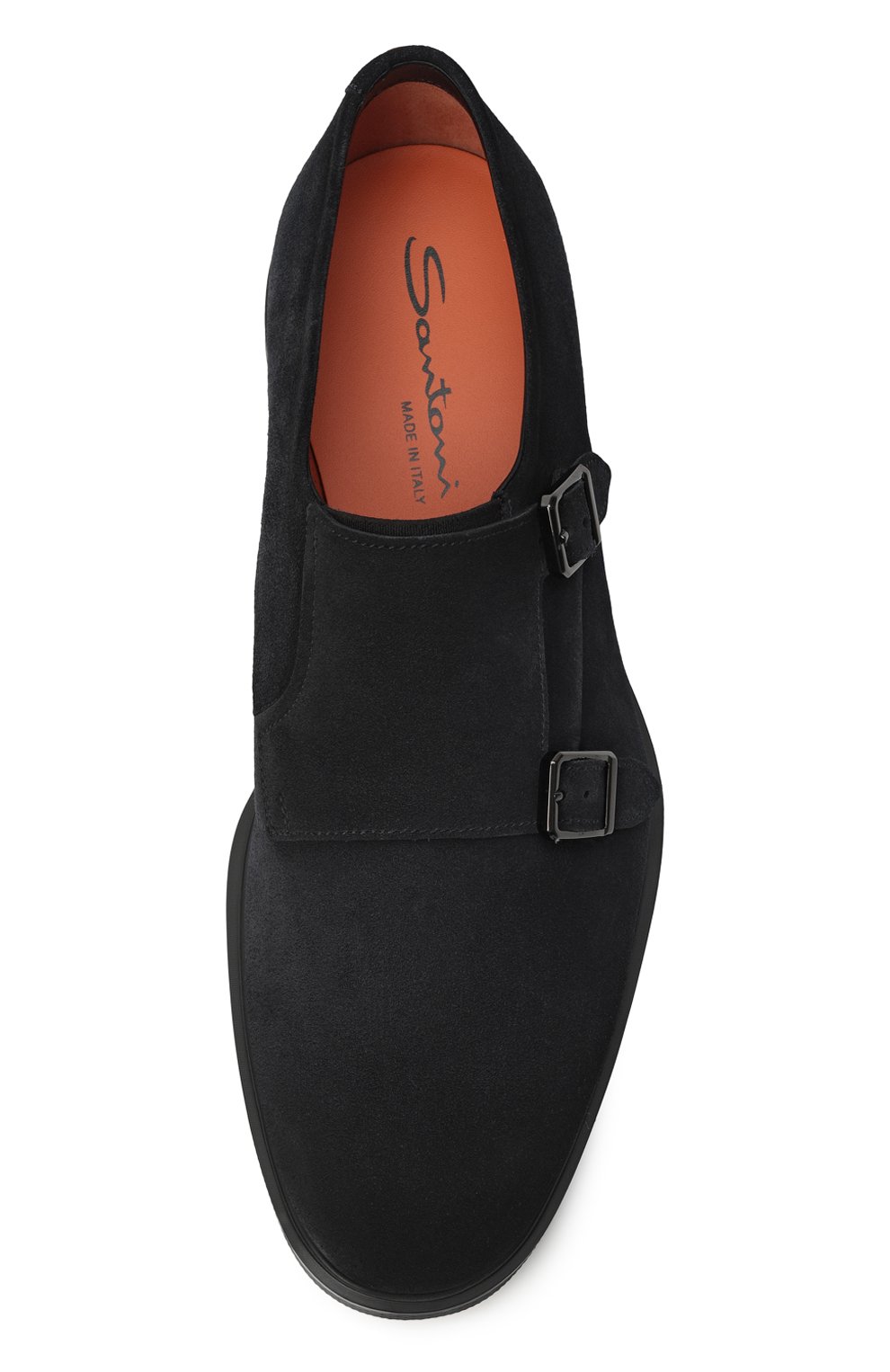 Замшевые монки easy on SANTONI синего цвета по цене 93150 руб., арт. MGEG18949NEAXGEX, фото 6 Замшевые монки easy on SANTONI, арт. MGEG18949NEAXGEX, фото 6