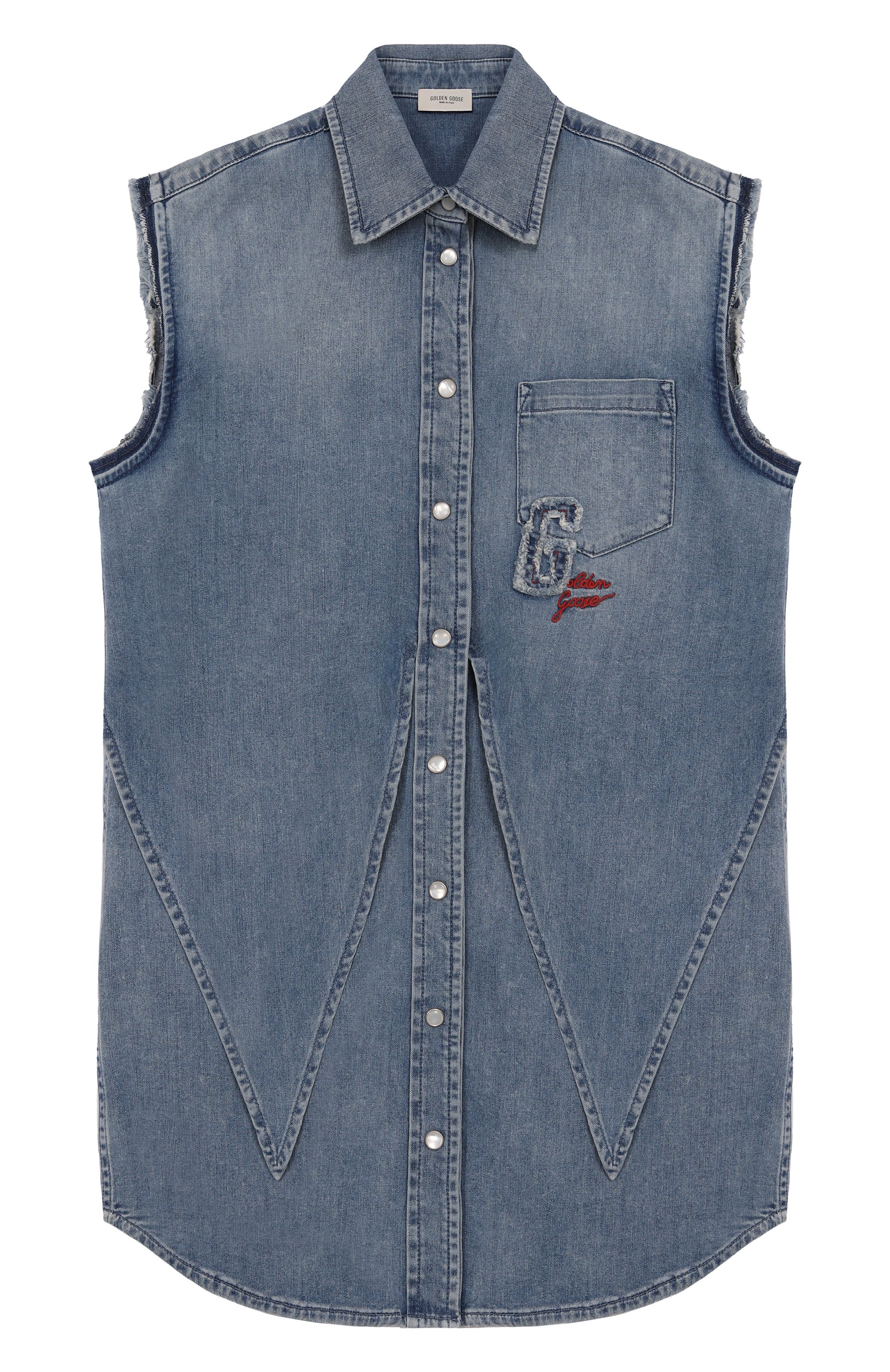 Джинсовое платье GOLDEN GOOSE DELUXE BRAND, арт. GKP02216.P001936, фото 1