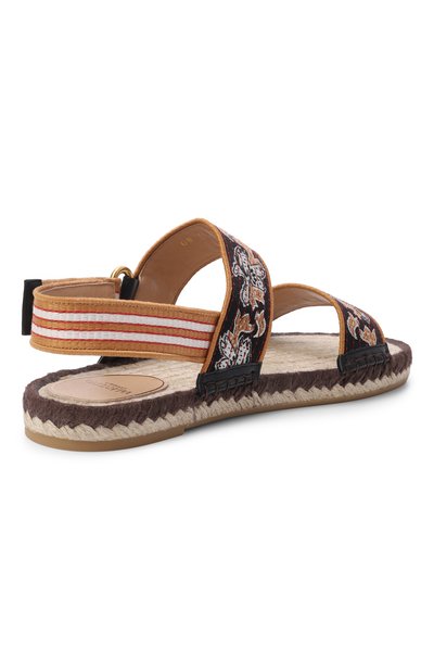 Текстильные сандалии bribri VALENTINO, арт. 8W2S0NV6/ANE, фото 5