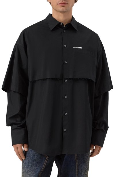 Хлопковая рубашка DSQUARED2, арт. S74DM0947/S36275, фото 3