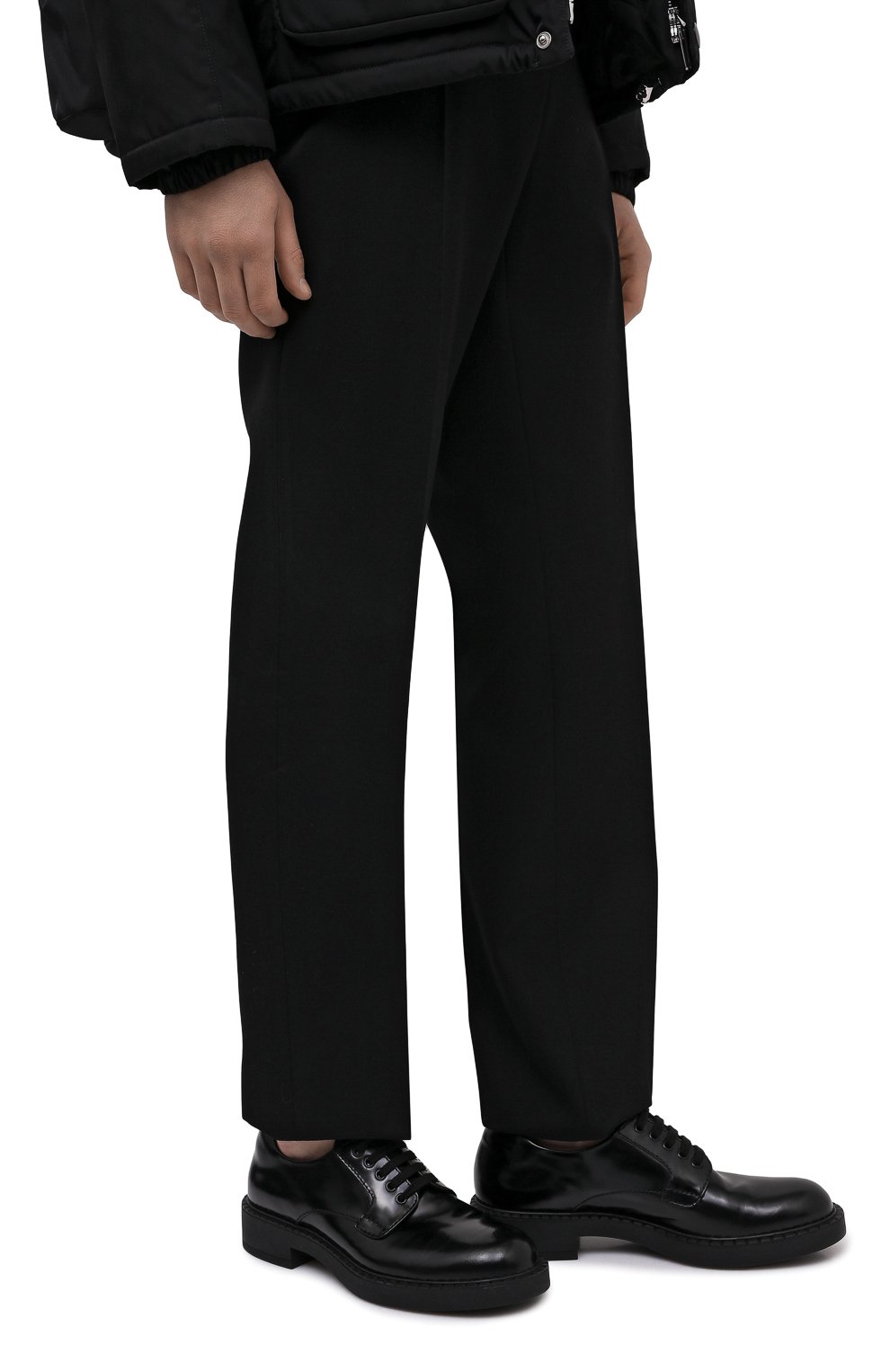 Кожаные дерби PRADA, арт. 2EE345-P39-F0002, фото 3