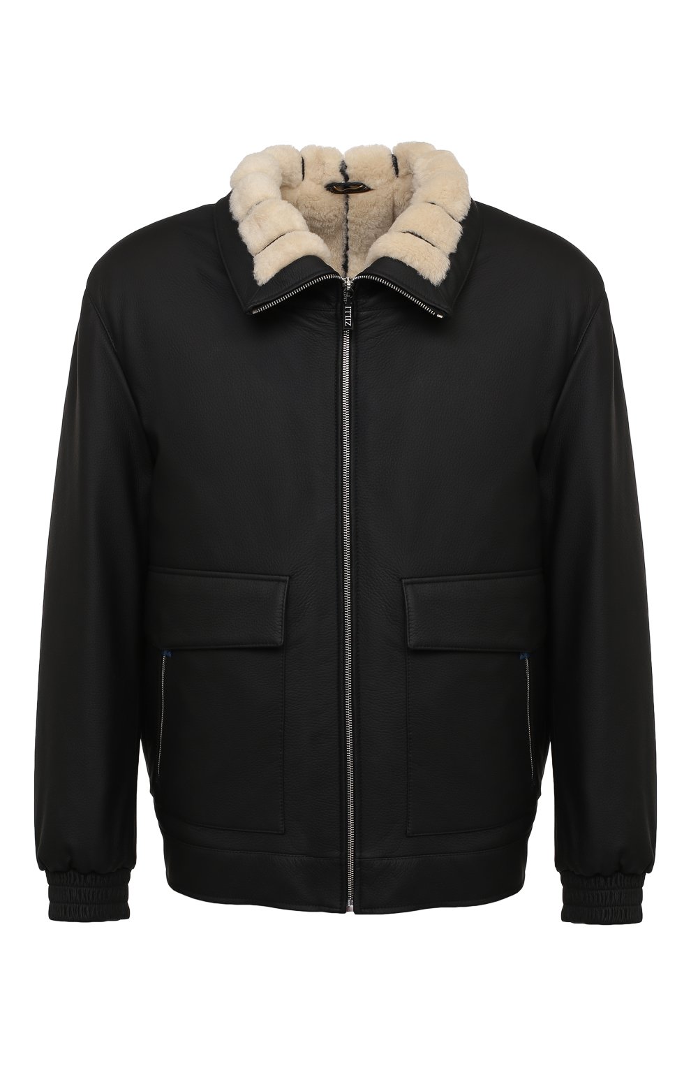 Кожаный бомбер ZILLI, арт. MAS-GALIE-01960/0003, фото 1