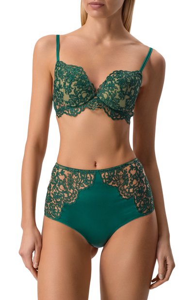 Бюстгальтер I.D. SARRIERI зеленого цвета по цене 61130 руб., арт. J5342, фото 2 Бюстгальтер I.D. SARRIERI, арт. J5342, фото 2