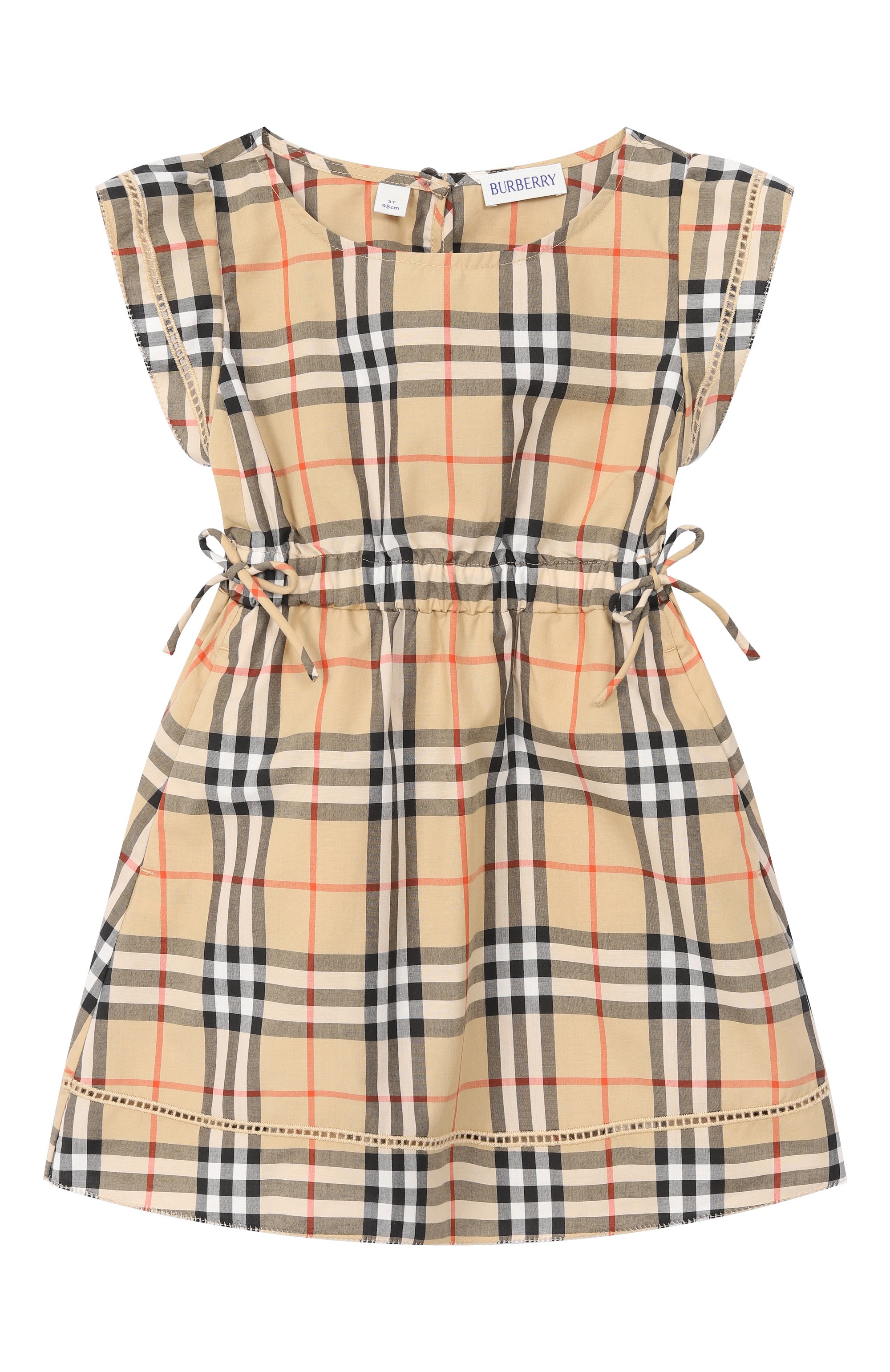 Хлопковое платье BURBERRY, арт. 8121301, фото 1