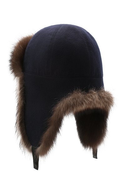 Шапка-ушанка из меха фишера VICTORIA KUSENKOVA, арт. 339106959154, фото 2